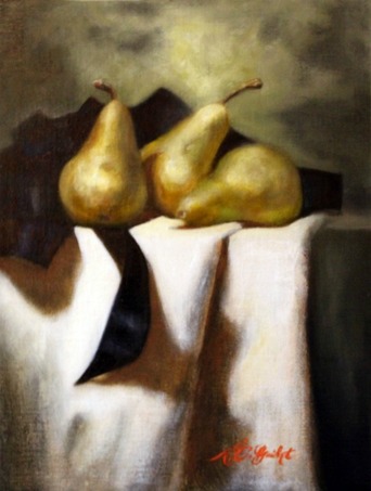 Contemporary still-life painting